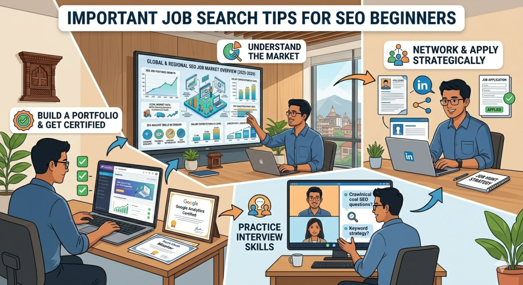 Important Job Search Tips for SEO Beginners